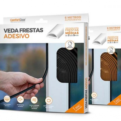 Veda Frestas Adesivo 4x8 mm